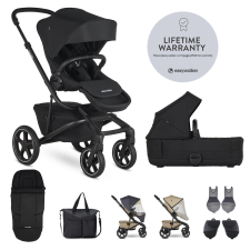 Easywalker Kombinált babakocsi Jimmey Pepper Black XXL RWS babakocsi