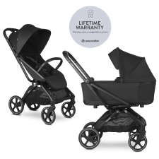  EASYWALKER Kombinált babakocsi Rockey L Pure Black babakocsi
