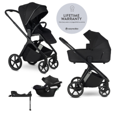 Easywalker Zoey 4in1 babakocsi szett - Pure Black babakocsi