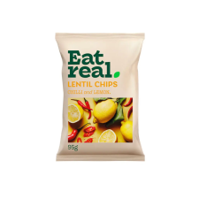 EAT REAL Chillis Citromos Lencse Chips - 40g előétel és snack