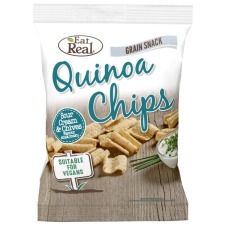 EAT REAL Quinoa Chips Tejfölös Snidlinges 30 g előétel és snack