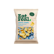 EAT REAL Sós Lencse Chips - 40g előétel és snack