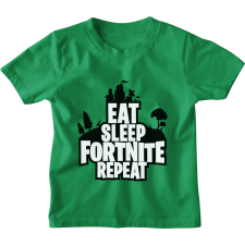  Eat Sleep Fortnite Repeat - Gyerek Póló gyerek póló