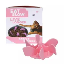  Eat Slow Live Longer Gobble Stopper kutyatál