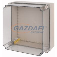 EATON 002224 CI IP65 műanyag elosztó üres tok átlátszó fedéllel (NA) villanyszerelés