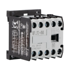 EATON 010136 DILEM-01-G(110VDC) Telj.kontaktor AC-3/400V:4kW villanyszerelés