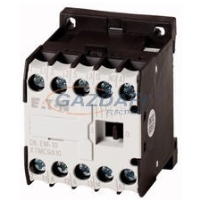 EATON 010325 DILEM-10-G(220VDC) Telj.kontaktor AC-3/400V:4kW villanyszerelés