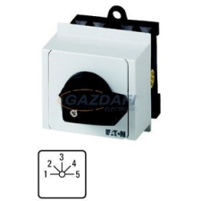 EATON 034107 T0-3-8232/IVS Vezérl. fokozatkapcsoló 1p 20A sorolható, 5fok. villanyszerelés