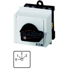EATON 055463 T0-5-8281/IVS Vezérl. fokozatkapcsoló 3p 20A sorolható, 4fok. villanyszerelés