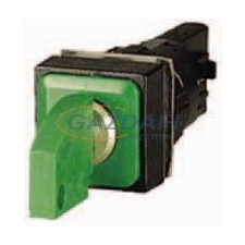 EATON 062151 Q18S1R-GN Kulcsos kapcsoló, 2 állású, zöld villanyszerelés