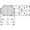 EATON 093833 T-CI23 CI IP65 műanyag. elosztó karimák, fedelek, ajtók