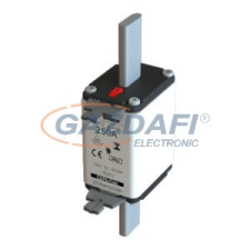 EATON 100NHG02BI NH-betét 100A, DIN 02 méret, 500V AC, gG, szig.fül villanyszerelés