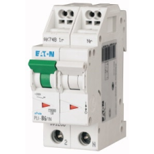 EATON 101275 PLI-C6/1N Kismegszakító. 1P+N, 6A, C karakterisztika, 10kA villanyszerelés