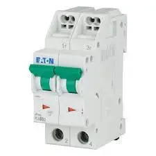 EATON 101289 PLI-B6/2 Kismegszakító, 10kA (dugaszolókapcsokkal) villanyszerelés