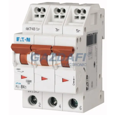EATON 101309 PLI-B4/3 Kismegszakító, 10kA (dugaszolókapcsokkal) villanyszerelés
