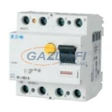 EATON 102932 PF7-100/4/05-A Áram-védőkapcsoló 10kA 4pól. villanyszerelés