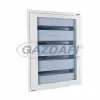 EATON 103106 BF-OT-6/144-C Falon kívüli komplett installációselosztó átlátszó ajtó IP30, fehér