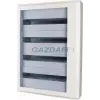 EATON 103109 BF-OT-6/198-C Falon kívüli komplett installációselosztó átlátszó ajtó IP30, fehér
