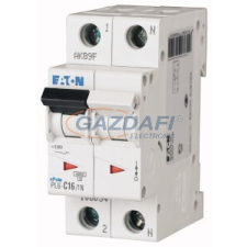 EATON 106034 Kismegszakító, 6kA 1 pólus+nulla villanyszerelés