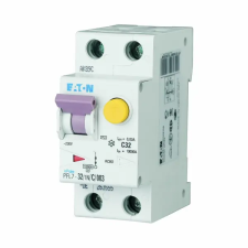  EATON 165668 PFL7-32/1N/B/03 Áramvédő-kismegszak. 10kA 1p+N villanyszerelés