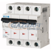 EATON 166514 Kismegszakító, 6kA 4 pólus 1A, C karakterisztika, PL6-C1/4