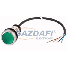 EATON 185598 Világító nyomógomb,ret.,24V,1Z,zöld,3.5m,kábel villanyszerelés