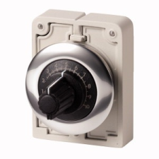 EATON 187037 M30C-FR1M Potenciométer, 30mm, lapos, 1M villanyszerelés