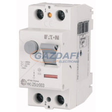 EATON 194690 Home áram-védőkapcsoló 6kA, 2P, 25A, 30mA, 'AC' villanyszerelés