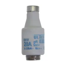  EATON 20D27R Biztosíték betét F GR 500V AC 20A DII/E27 villanyszerelés