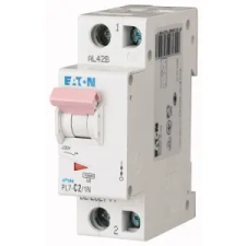 EATON 262744 PL7-C2/1N Kismegszakító. 1P+N, 2A, C karakterisztika, 10kA villanyszerelés