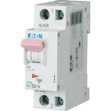  EATON 262753 PL7-D2/1N Kismegszakító, 10kA 1pól.+null villanyszerelés