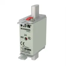  EATON 2NHG000B-690 NH biztosíték betét gG 690V 2A 000 kettős jelző villanyszerelés