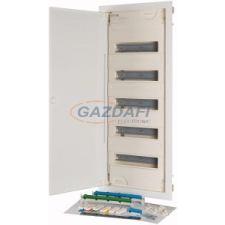 EATON 302412 Üreges falba kiselosztó, IP30, 5 sor, feszítőrugós, lapos ajtó villanyszerelés