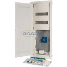 EATON 302445 Süllyesztett WiFi kiselosztó, IP30, HIBRID 2sor,feszítőrugós, lapos ajtó villanyszerelés