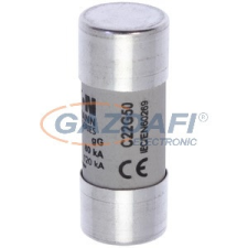 EATON C22G50 Hengeres betét 22x58mm, 690V AC, gG villanyszerelés