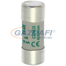EATON C22M25 Hengeres betét 22x58mm, 690V AC, aM villanyszerelés