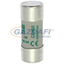 EATON C22M80 Hengeres betét 22x58mm, 500V AC, aM villanyszerelés