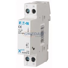 EATON EATON 112221 C10-SLS/32/1N Biztosítós szakaszoló, 10x38 hengeres bizt.-hoz villanyszerelés
