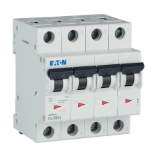 EATON EATON 115377 FAZ-D63/4 Kismegszakító, 15kA 4-pól. villanyszerelés