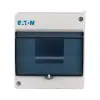 EATON EATON 177075 MINI-6-ST Kis tokozat IP30, 6 TE, átl.ajtóval, fehér, +PE/N