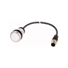 EATON EATON 181047 C22-D-W-K10-P5 Nyomógomb lapos, 1z, fehér, 1m, M12A