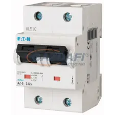 EATON EATON 211819 AZ-2-D63 Kismegszakító, 25kA 2-pól. villanyszerelés