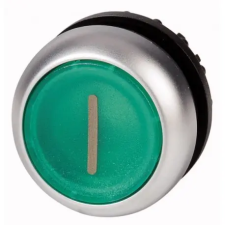 EATON EATON 216938 M22-DL-G-X1 Világító nyomógomb, lapos, zöld villanyszerelés