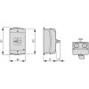 EATON EATON 218971 T0-2-15435/I1 Vezérl. Kézi-Aut kapcsoló 2p 20A tokozott