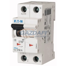 EATON EATON 278748 FAZ-C2/2 Kismegszakító, 15kA 2-pól. villanyszerelés