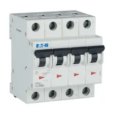 EATON EATON 279088 FAZ-D40/4 Kismegszakító, 15kA 4-pól. villanyszerelés