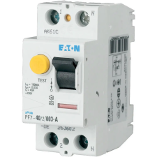 Eaton Electric Gmbh ÁRAMVÉDŐ 40A 2P 30mA PF7 G-DE villanyszerelés