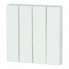 Eaton Electric Gmbh Eaton 4x-es fehér billentyű 55x55mm, cwiz-04/01-126050