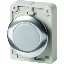 Eaton Electric Gmbh Eaton jelzőlámpa, 30mm, lapos, fehér, m30c-fl-w-183287 villanyszerelés
