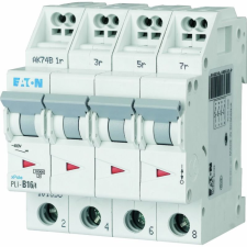 Eaton Electric Gmbh Eaton kismegszakító, 10ka dugaszolókapcsokkal, pli-c16/4-101363 villanyszerelés